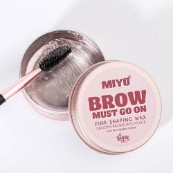 شمع تشكيل الحاجب من ميو  MIYO BROW MUST GO NO PINK SHAPING WAX